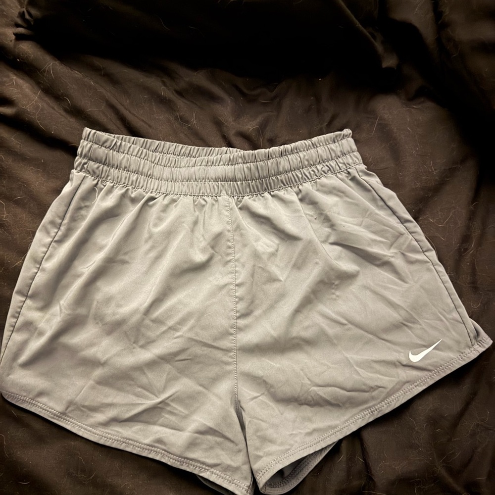 Nike Women’s Light Gray Athletic Running Shorts